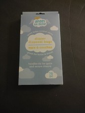 Disposal Diaper Bags Neutralizes Odor Home or Travel Tie-Closure -1pk 75 Count