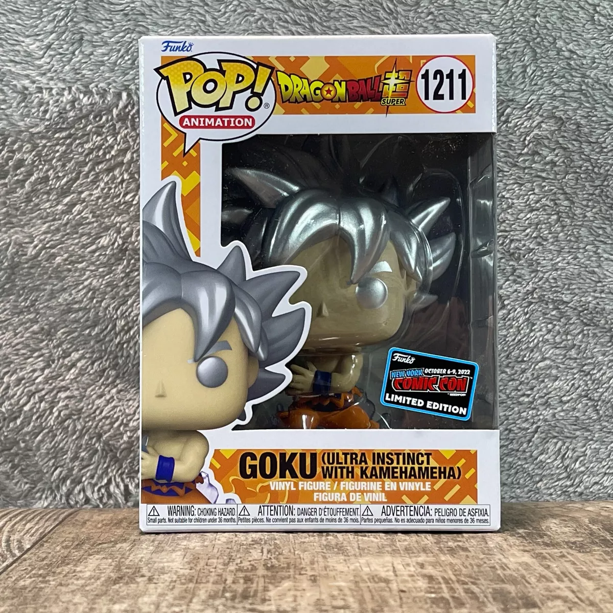 Funko Dragon Balls Goku (Ultra Instinct with Kamehamena) 1211# POP