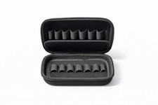 Estuche de transporte de aceite esencial de 14 botellas - Carcasa rígida - Negro - ¡NUEVO!
