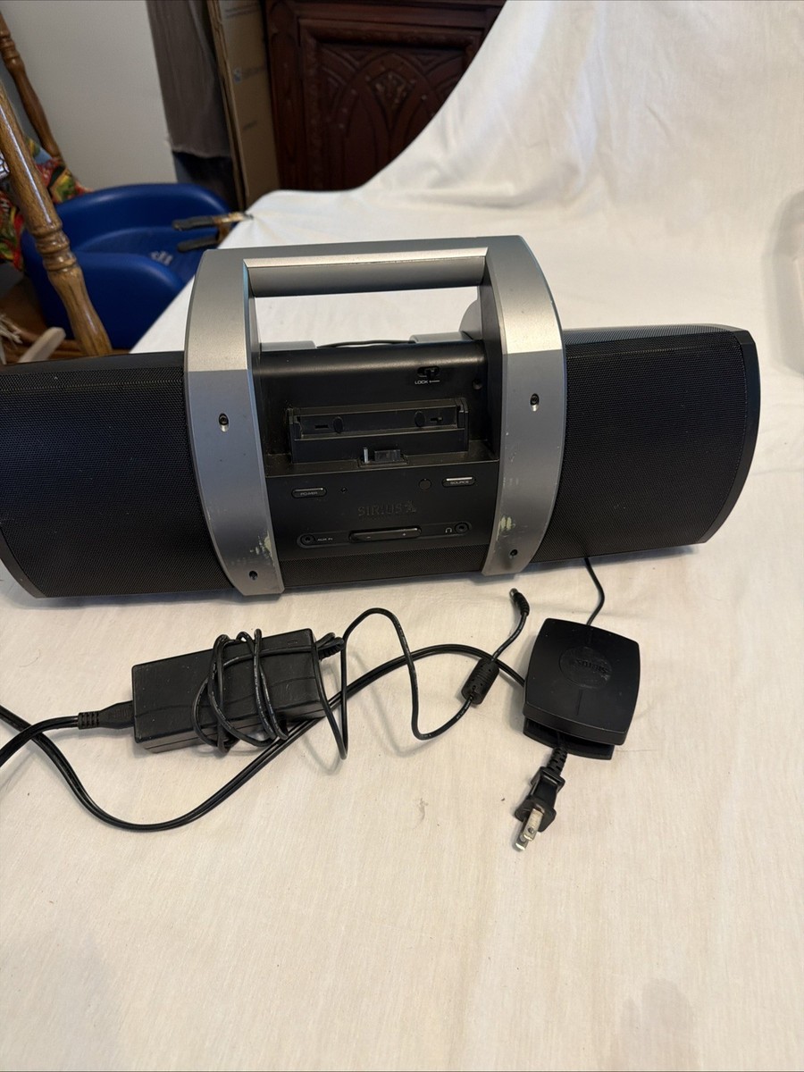 JETSTREAMXR-BUX10CDラジオミュージックプレーヤー Sirius SUB-X1 Radio Boombox for sale online | eBay
