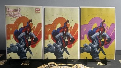 Punisher VS Spider-Man #1 Fabrizio De Tommaso ABC Set LTD 1000 Marvel