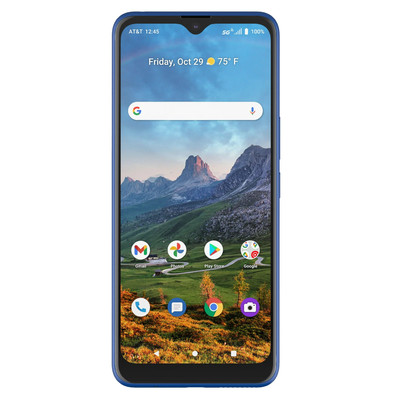 AT&T Radiant Max 5G Prepaid Smartphone 64GB, Blue