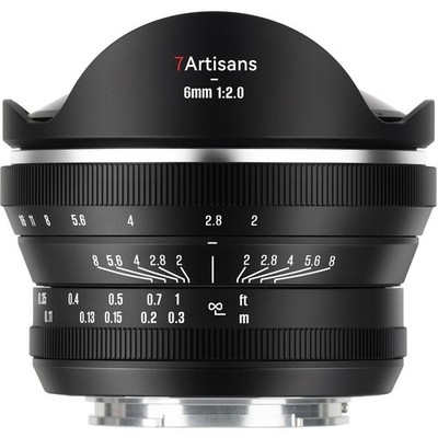 7ARTISANS 6mm F2.0 FISHEYE LENS FOR SONY E-MOUNT