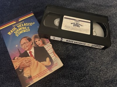 Siempre en Domingo La Pelicula VHS Raul Velasco Good condition 