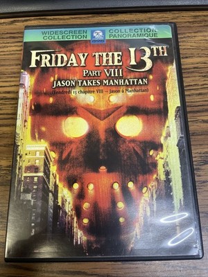 Friday the 13th - Part 8: Jason Takes Manhattan (DVD, 1989) Widescreen