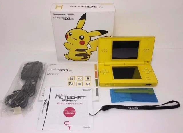 Nintendo DS Lite Pokemon Center Tokyo Limited Pikachu Edition