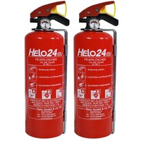 FeuerlöScher PulverlöScher AutofeuerlöScher Kfz Auto Halterung 2X 1Kg Abc 1LE B1
