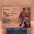 2015 Panini Excalibur Monumental Marks 36/149 Emmanuel Mudiay #MM-EMD Auto