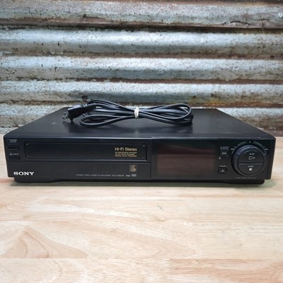 Sony SLV-585HF VCR 4-Head Hi-Fi VHS - No Remote | eBay