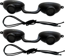 Flex UV Eye Protection, FDA Compliant Tanning Bed Goggles, Red Light Therapy Gla