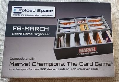 Marvel Champions Folded Space Insert Einsatz ohne Spieleverpackung & ohne Inhalt