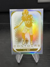 🖤💛 2025 Panini Phoenix T.J. Watt Contours Silver #27 Steelers 🖤💛