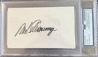 ARNOLD SCHWARZENEGGER SIGNED CUT AUTOGRAPH AUTO PSA DNA ENCA