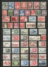 GROENLAND timbres oblitérés années 1960-70-80 grosse cote!  (2scans) (F3-4)