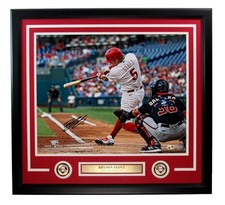 Bryson Stott Signed/Autographed 16x20 Photo Phillies Framed Fanatics 194619