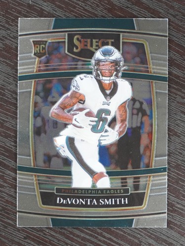 DeVonta Smith #49 2021 Panini Select card