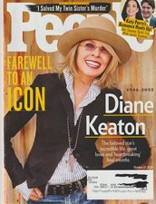 People Magazine Oct  27 2025 Diane Keaton Farewell Katy Perry & Justin Trudeau