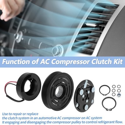 Klimaanlage AC Kompressor Kupplungssatz für Dodge für Ram 1500 2500 3500, SD7H15