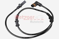 Sensor Raddrehzahl Vorne Metzger 09001312 FÜR Mercedes Raddrehzahlsensor