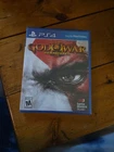 God of War III Remastered (PS4 2015) Video Game Disc & Case, New Sealed