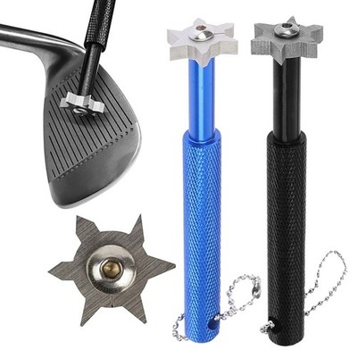 1/2 Pack  Golf Club Original Groove Sharpener Tool with 6 U,V Square