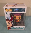 Captain Hook Funko 26. Original Disney Store Logo RARE