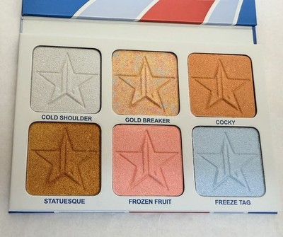 Jeffree Star Brain Freeze Skin Frost Pro Highlighter Palette Discontinued BNIB