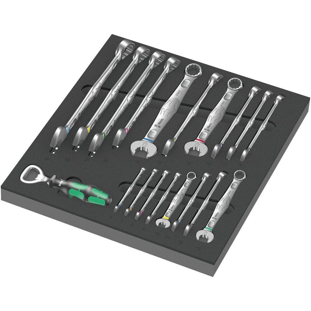 Jeu de clés mixtes Wera Joker 18 pièces pour la restauration de véhicules anciens