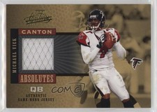 2005 Playoff Absolute Memorabilia Canton Absolutes Materials Michael Vick 1p04