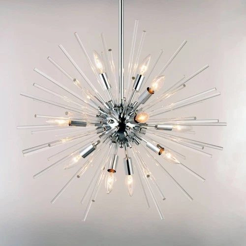 Maxim Polaris 25" Wide Polished Chrome Modern Sputnik Pendant Light - Picture 1 of 10