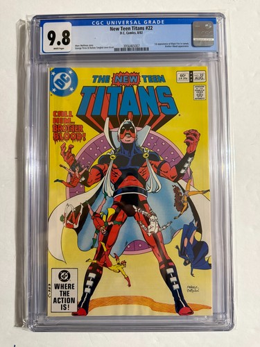 New Teen Titans #22 (1982) DC Comics CGC 9.8