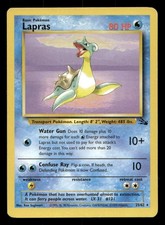 lapras holographic pokemon card value - 023/078 - Go Captured in a crystal pokemon card value lapras 2003
