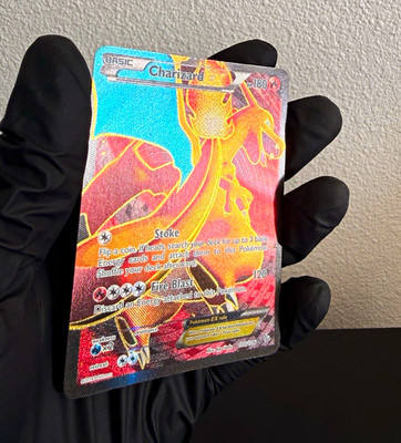 Pokemon TCG Charizard EX 100/106 Flashfire Ultra Rare Full Art Holo EN