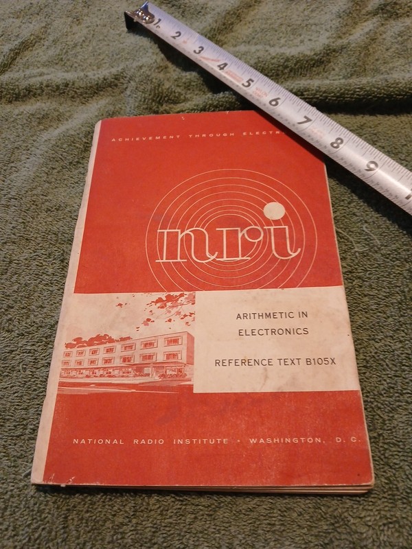 Arithmetic In Electronics Reference Text B105X National Radio Institute 1979 Ed.