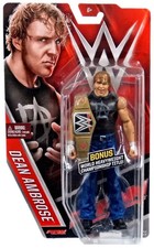 WWE Dean Ambrose Series 56 Action Figure Bonus Championship Belt PACKAGE WEAR