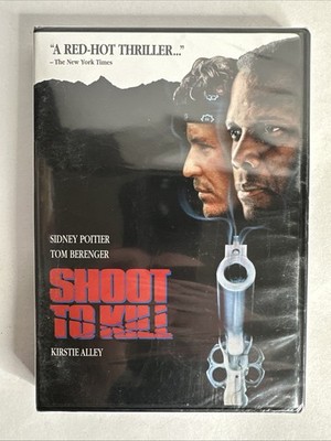 SHOOT TO KILL New Sealed DVD 1988 Sidney Poitier Tom Berenger