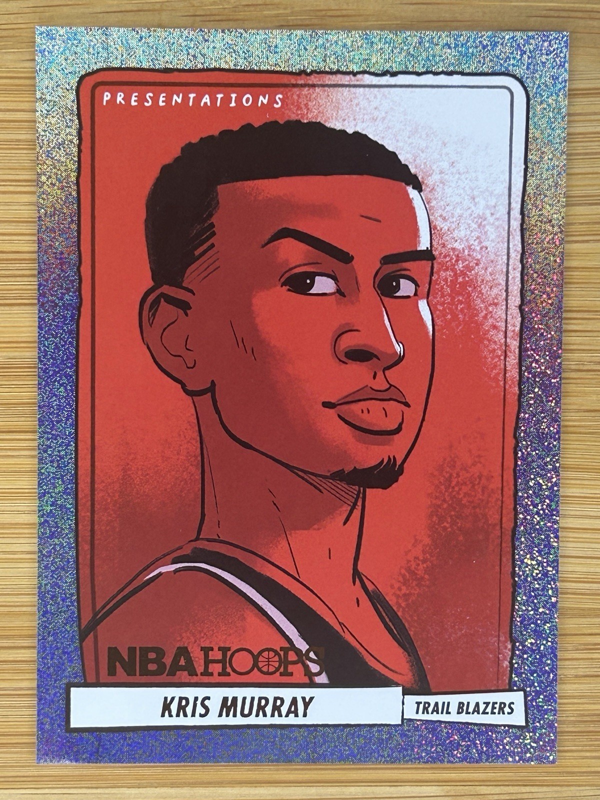 2023-24 Hoops Kris Murray Presentations #15 Rookie SSP Case Hit