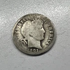 1901 O Barber Dime, Circulated Semi Key Date! Free shipping