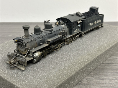 Pacific Fast Mail On3 Brass K-27 2-8-2 Locomotive D&RGW #453 *Cust Weathered/TLC