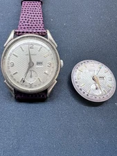 Vintage Wittnauer Pointer Day Date Rare. Comes With Spare Movement