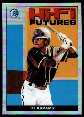 2022 Bowman Hi-Fi Futures CJ Abrams #HIFI-8