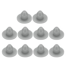 10pcs Hole Plug 3/16 Inch 4.3mm Button Plugs Fit for 3.8-4.2mm Hole, Grey