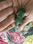 Green Stone Hand-Carved Fish Figurine Small Mini Carved Sculpture Figurine — photo 4