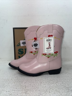 New Kids Pink Smoky Mountain Cowboy Boots. 1162 13.5 13 1/2. 23-61