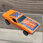 Vintage 1970 Hot Wheels DIXIE CHALLENGER 426 Hemi with Flag Roof