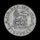 1925 George V Sixpence — photo from another recent sale
