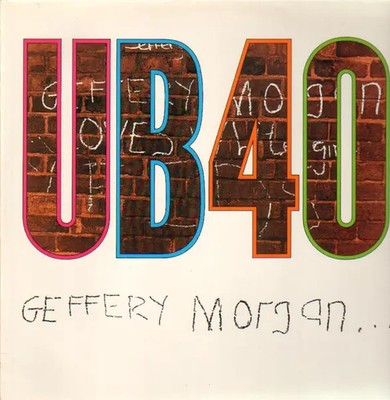 Ub40 Geffery Morgan NEAR MINT DEP International Vinyl LP