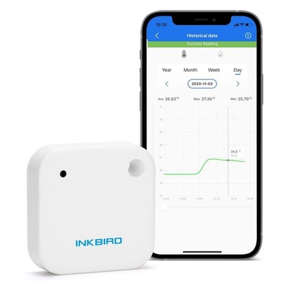 Inkbird Bluetooth Thermometer Hygrometer, IBS-TH2 Fernüberwachung für Temperatur