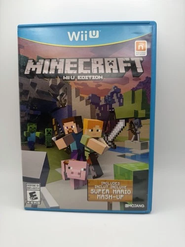 Minecraft Wii U EDITION (Wii U, 2015) CIB Complete Tested Working