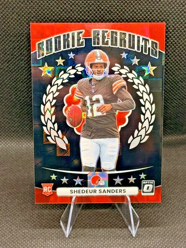 ⚫🔥2025 Optic PROBOWLER Shedeur Sanders RC Black Pandora /149 Color Match 🔥⚫